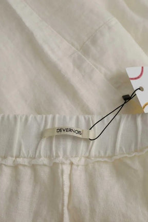 Pantalon droit Devernois  Blanc