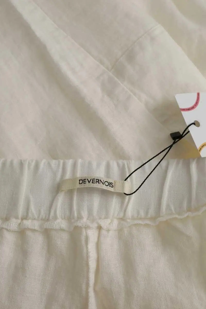 Pantalon droit Devernois  Blanc