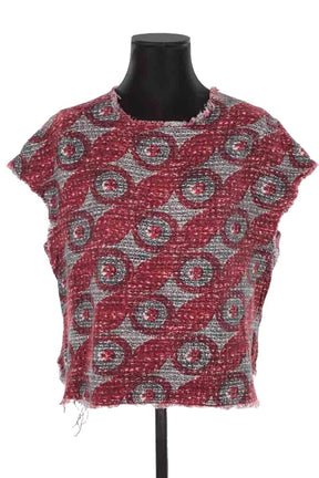 Top Laurence Doligé  Rouge