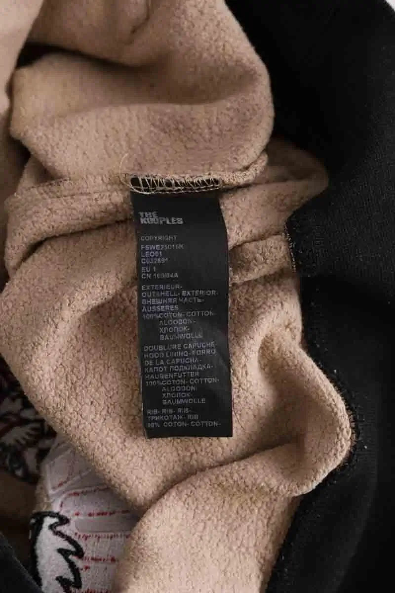 Sweatshirt The Kooples Beige en Coton