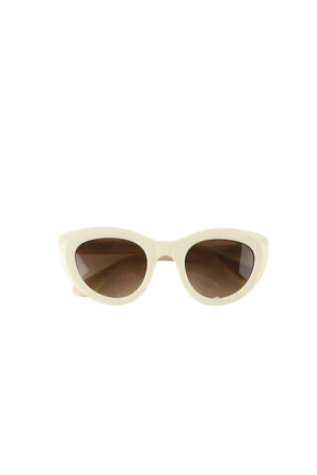 Lunettes de soleil Ganni  Blanc
