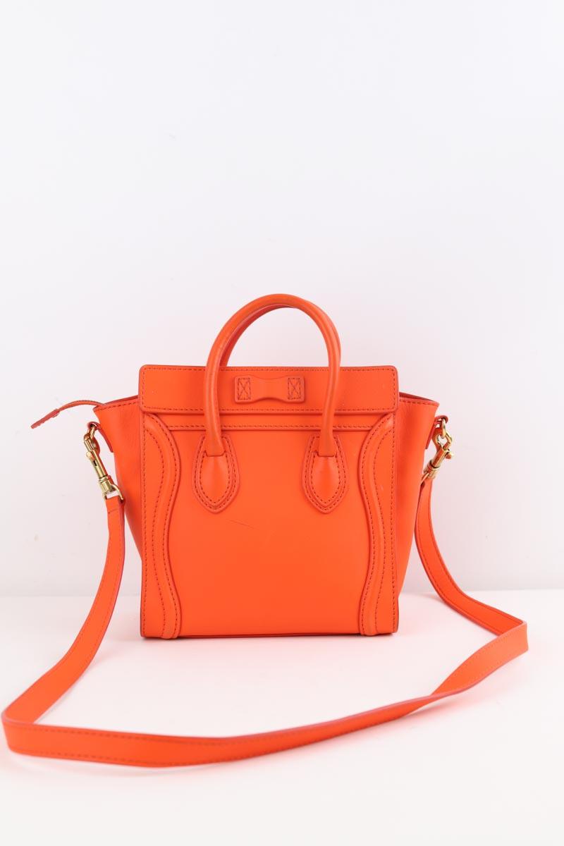 Bandoulière Celine Luggage Phantom Orange