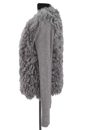 Veste Joseph Gris en Cuir