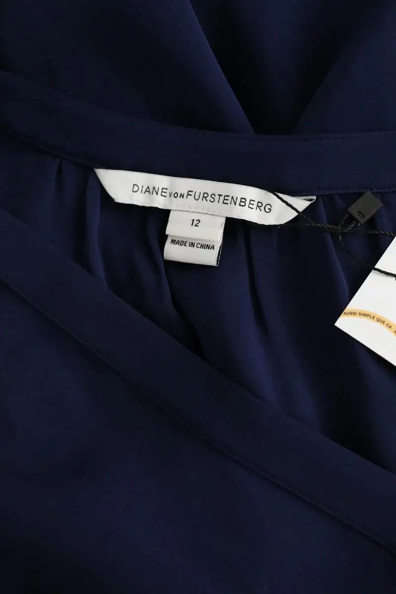 Chemise Diane Von Furstenberg  Marine