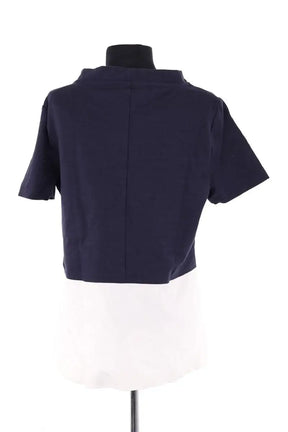 T-shirt Tommy Hilfiger Marine en Viscose