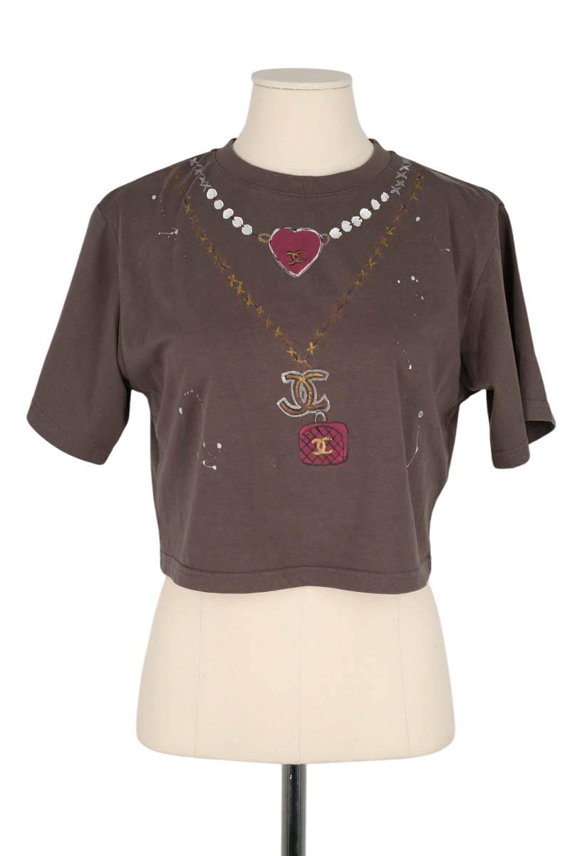 T-shirts Chanel  Gris