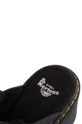 Mules Dr. Martens Noir en Cuir