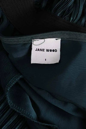 Robe Jane Wood Vert en Synthétique