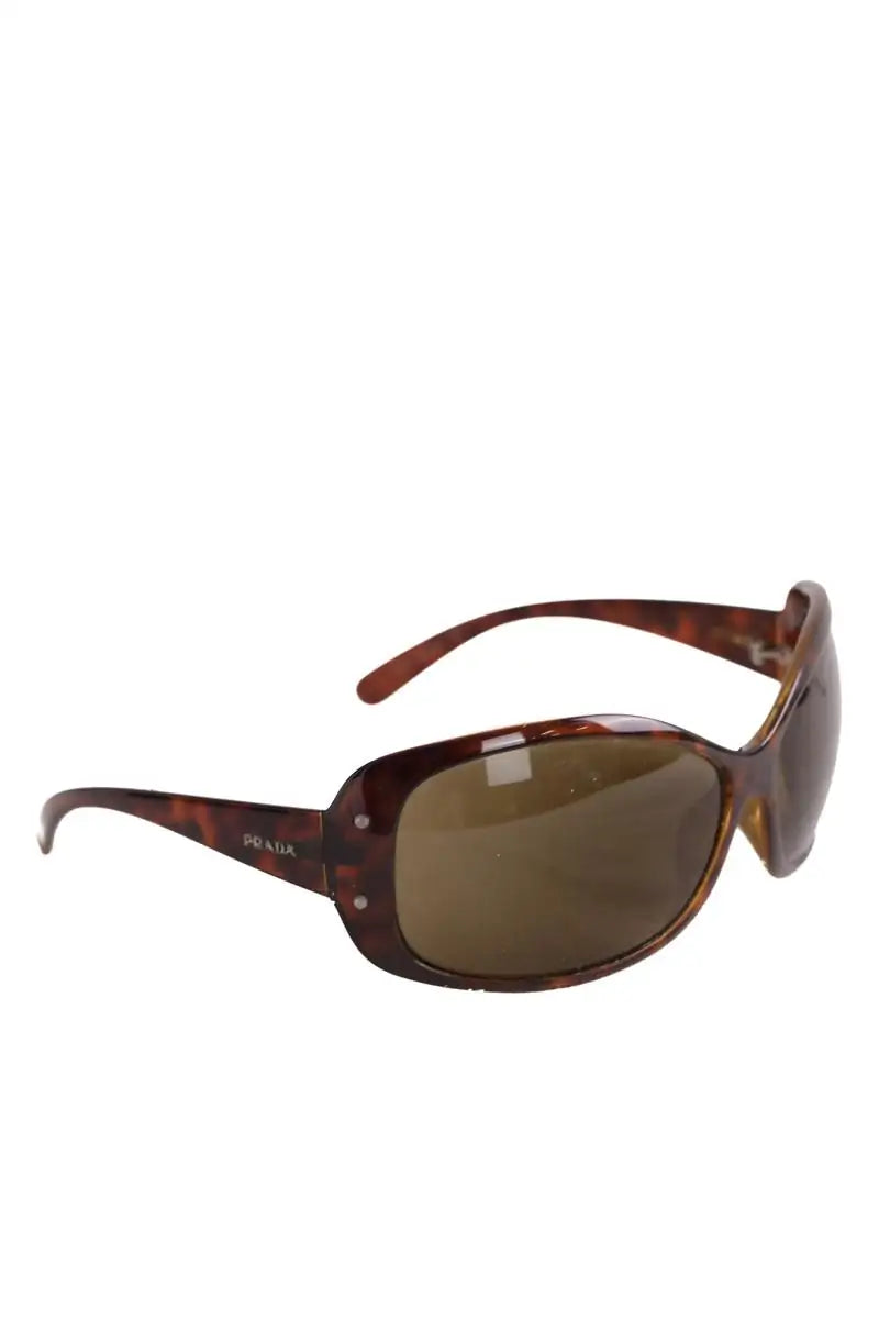 Lunettes de protection Prada Marron en Plastique