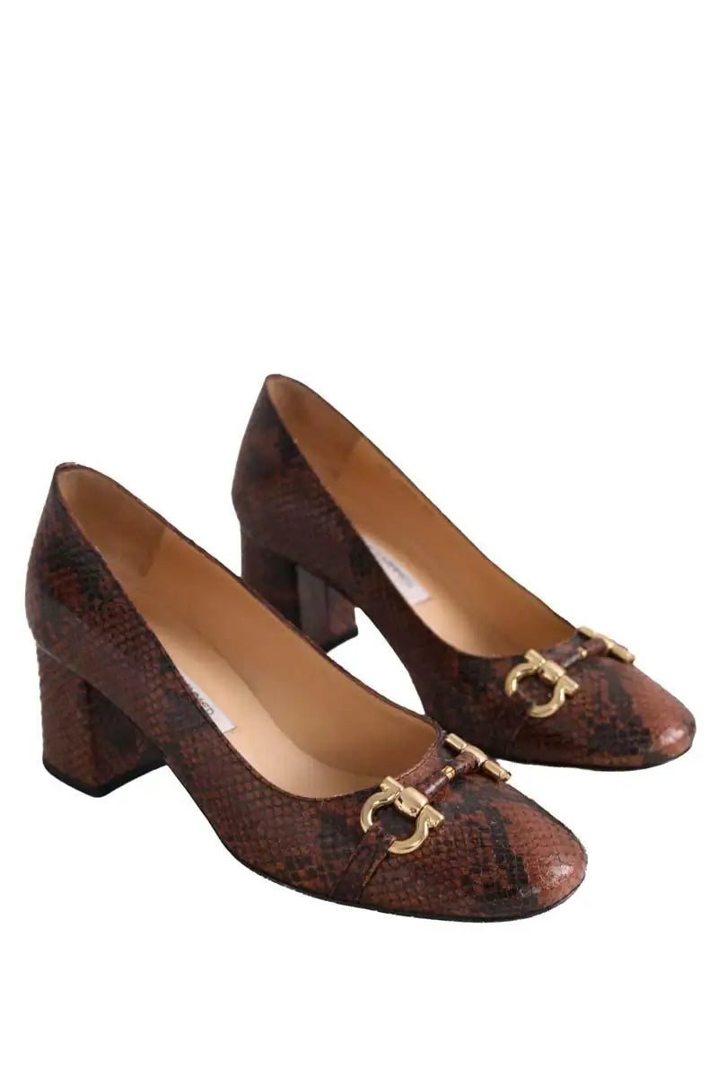 Talons Charles Kammer Marron en Cuir