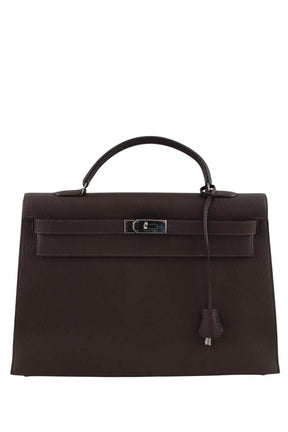 Sacs à main Hermès Kelly 40 Marron
