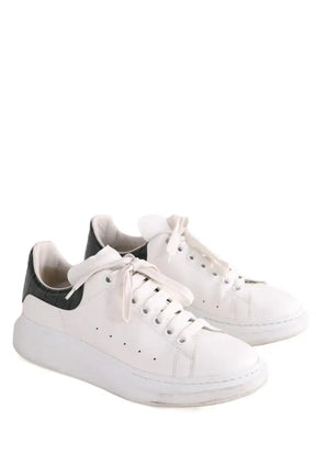 Baskets basses Alexander McQueen Oversize Blanc en Cuir