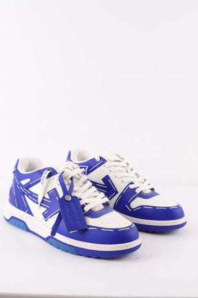 Baskets Off White  Bleu
