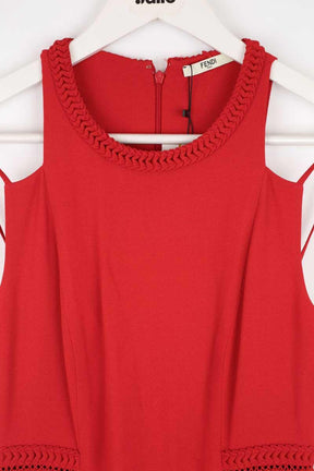 Mi-longueur Fendi  Rouge