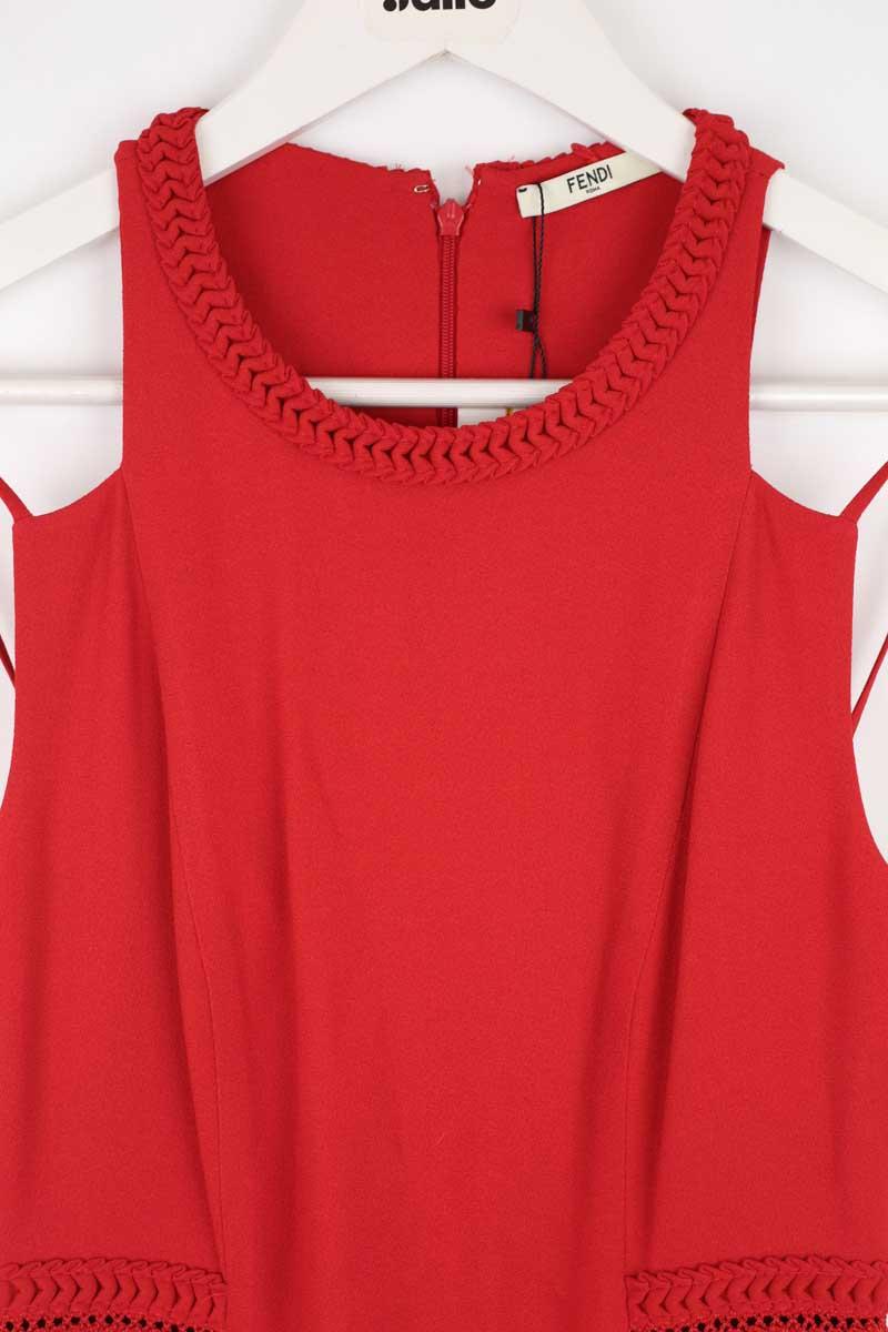 Mi-longueur Fendi  Rouge