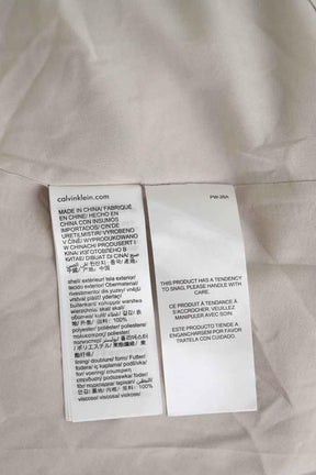 Mi-longueur Calvin Klein  Gris