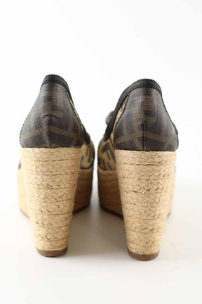 Talons Fendi  Marron