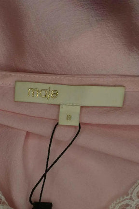 Top sans manche Maje Rose en Synthétique