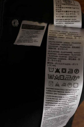 Jean skinny Levi's 721 Noir