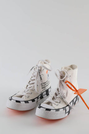Baskets Off White  Blanc