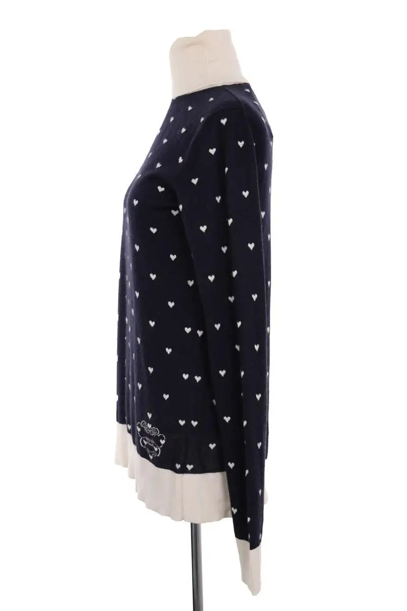 Pull Hermès Bleu en Cachemire