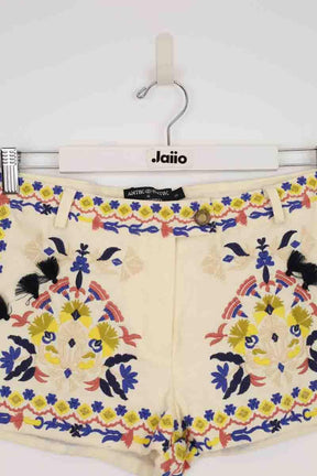 Short Antik Batik  Blanc