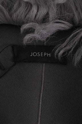 Veste Joseph Gris en Cuir