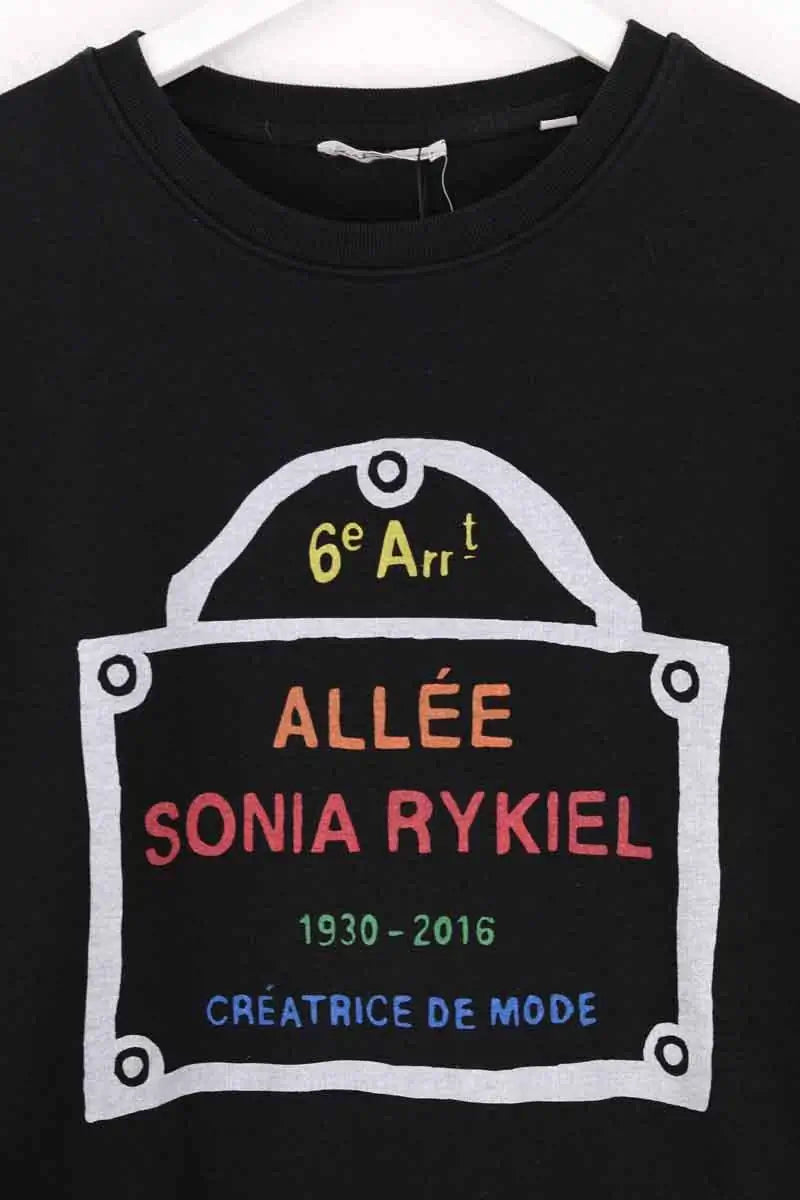 Sweatshirt Sonia Rykiel Noir en Coton