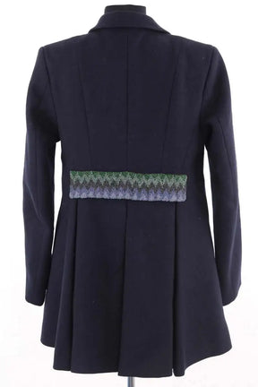 Manteau Manoush Marine en Laine