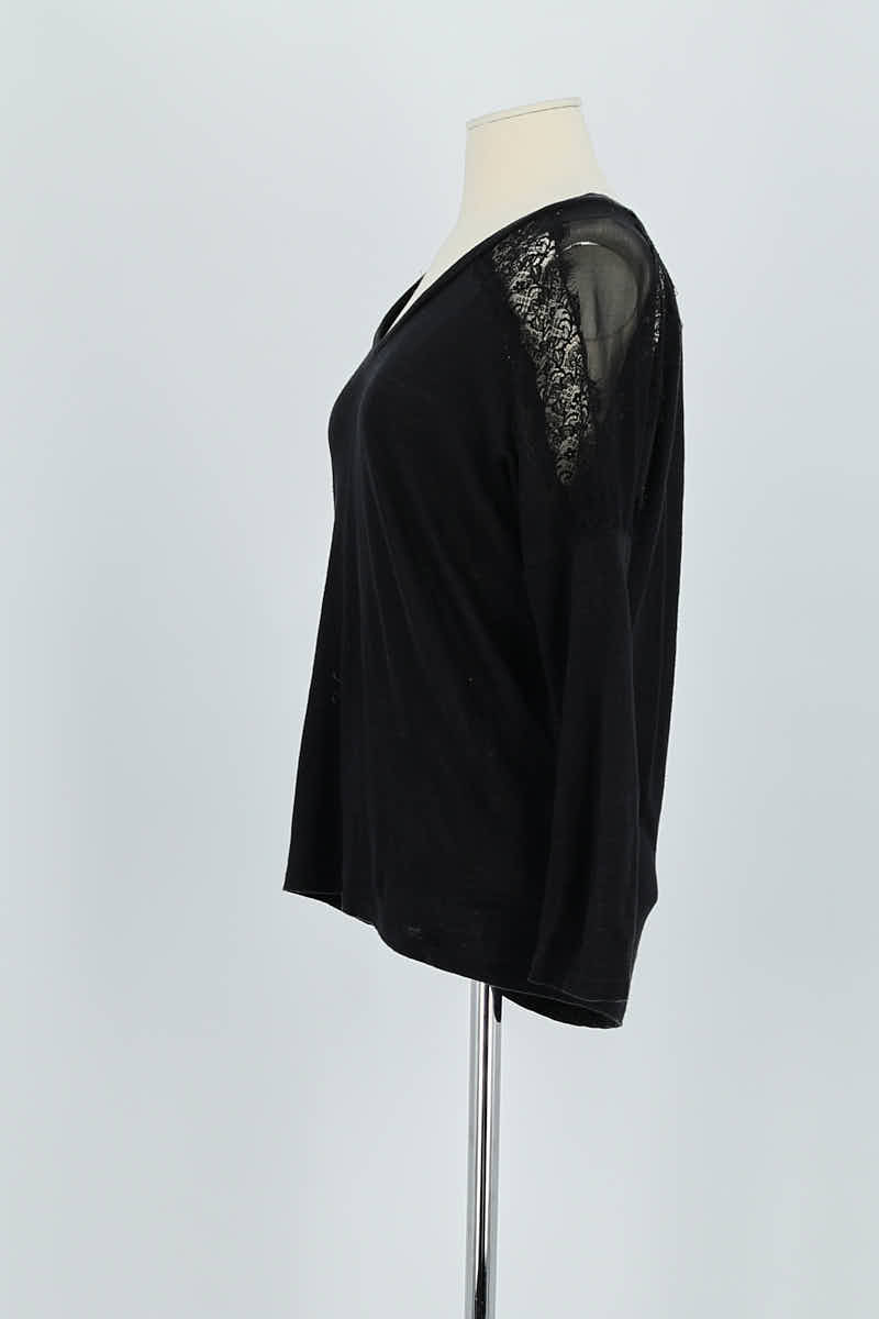 T-shirts Sandro  Noir
