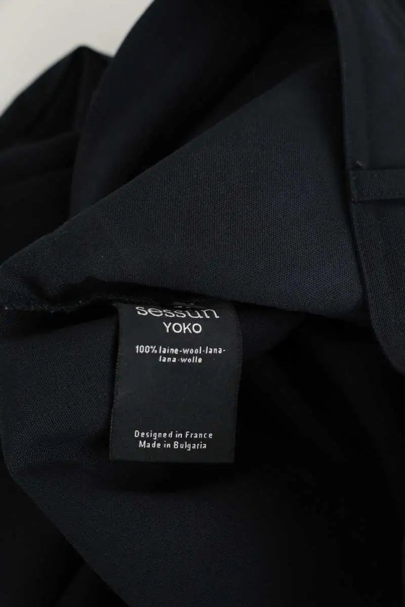 Pantalon droit Sessun  Marine