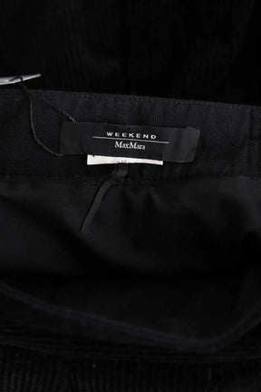 Mini jupe Max Mara Noir en Coton