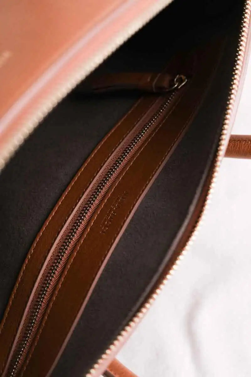 Sac à main Nina Ricci Camel en Cuir