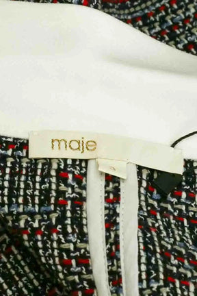 Robe Maje Rouge en Tweed