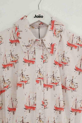 Maxi Emilia Wickstead  Blanc