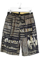Bermudas John Galliano  Noir