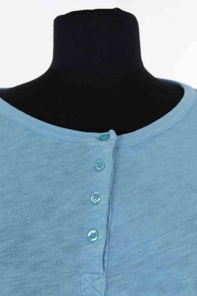 Pull American Vintage Bleu en Coton