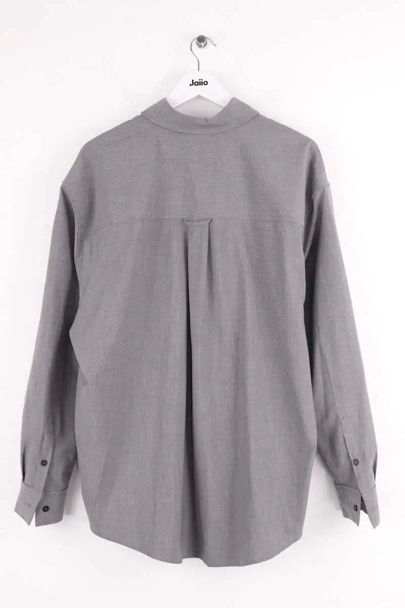 Chemise American Vintage Gris en Synthétique