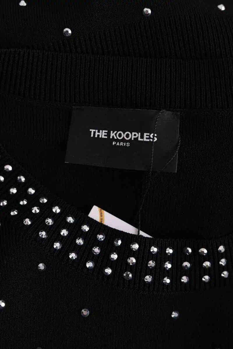 Robe The Kooples Noir en Viscose