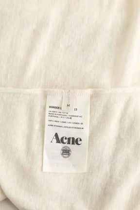 T-shirt Acne Studios  Ecru