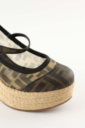 Talons Fendi  Marron