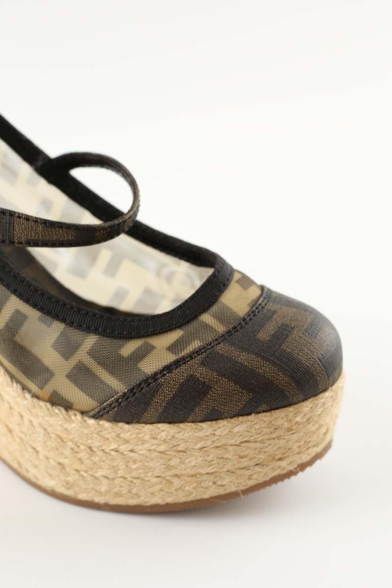 Talons Fendi  Marron