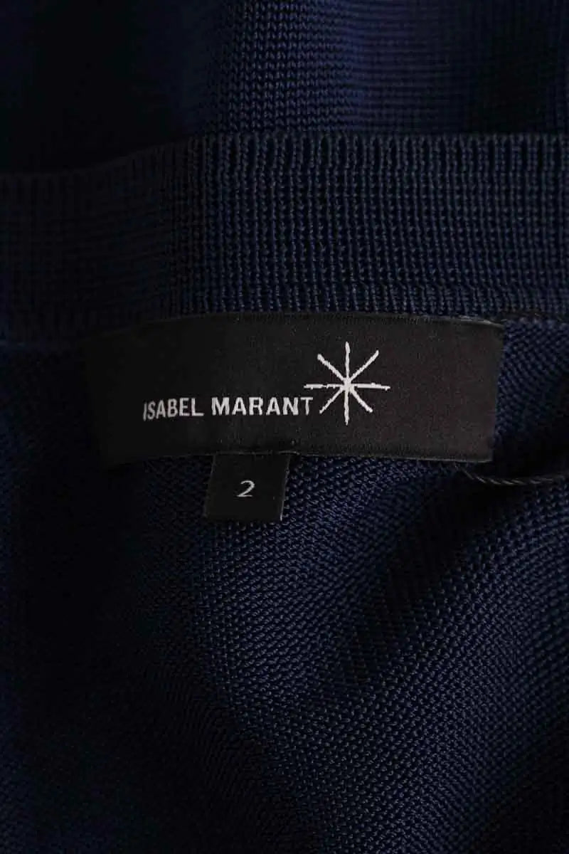 Cardigan Isabel Marant Marine en Viscose