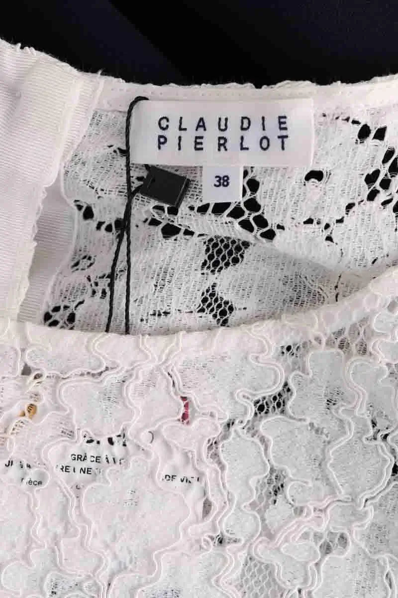 Robe Claudie Pierlot Marine en Synthétique