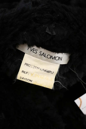 Veste Yves Salomon  Noir