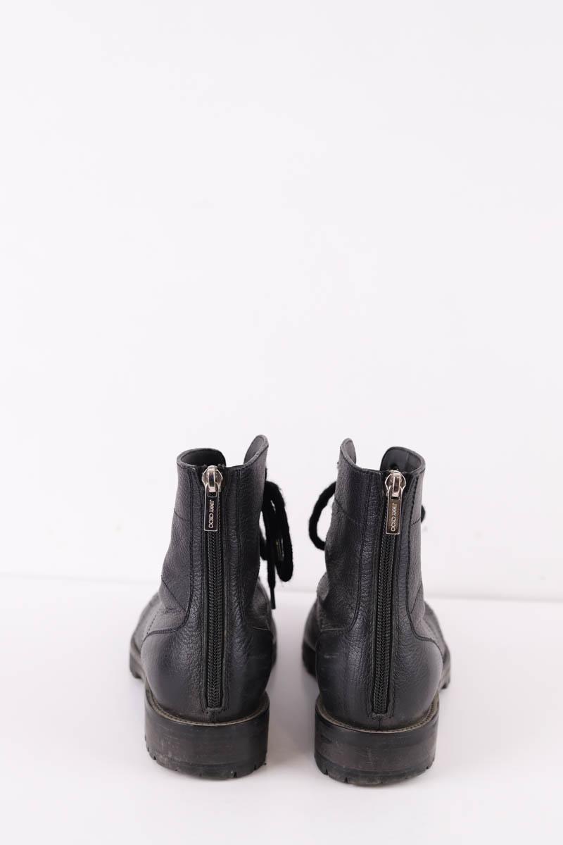 Bottes à lacets Jimmy Choo  Noir