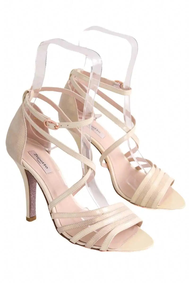 Talons Repetto Beige en Plastique