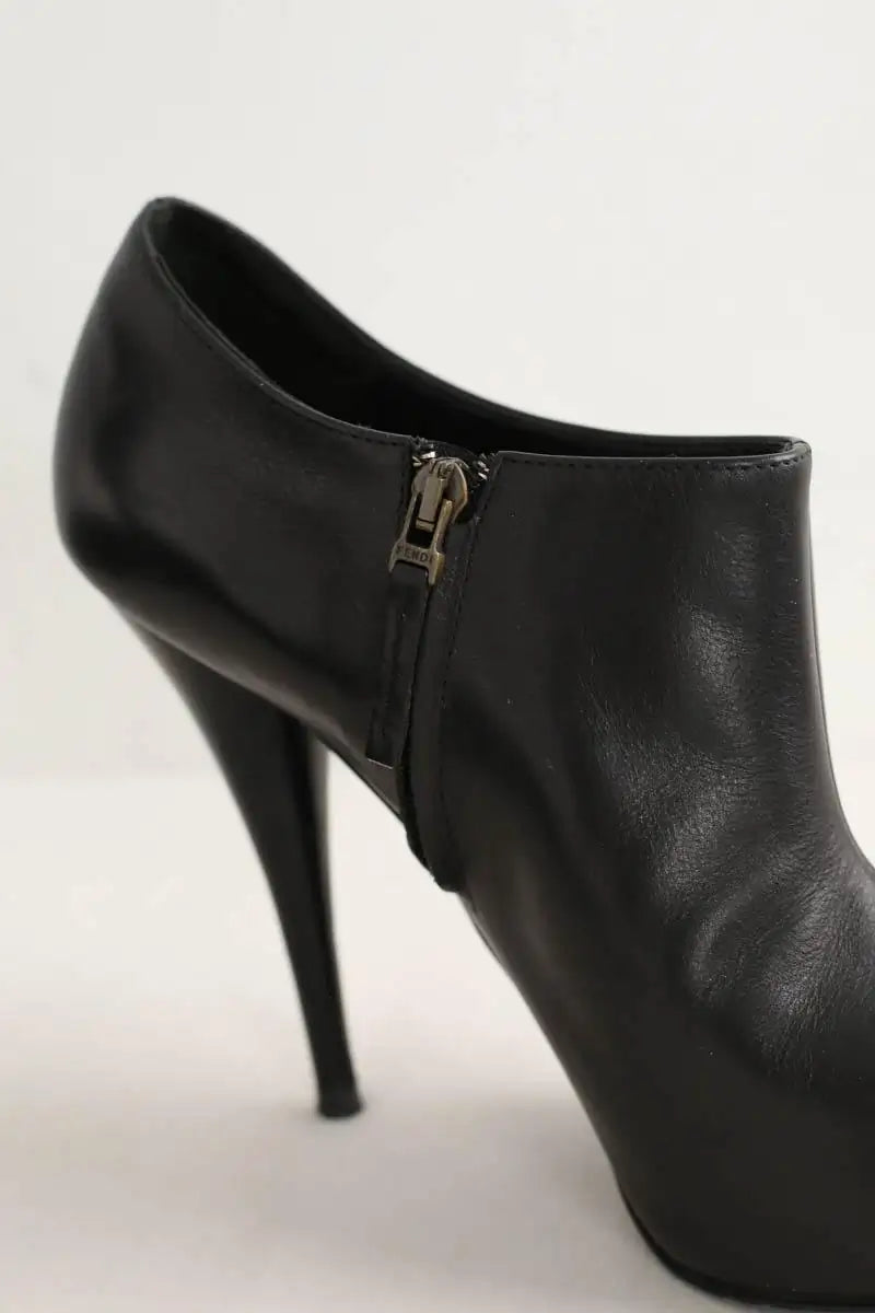 Talons Fendi  Noir