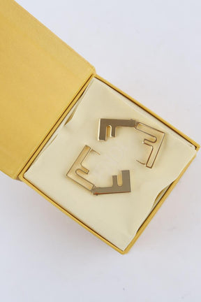 Boucles d'oreilles Fendi  Doré