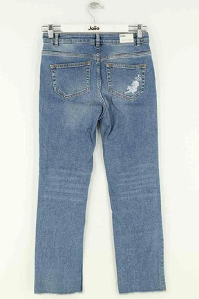 Jean droit Maje Bleu en Coton